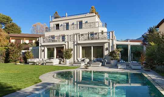 California home with a pool