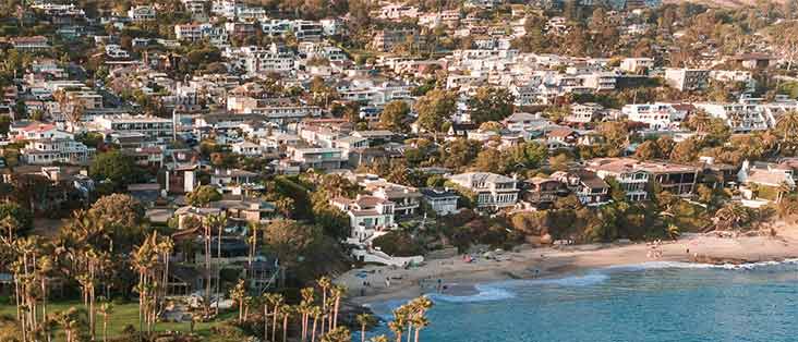 California coastal homes